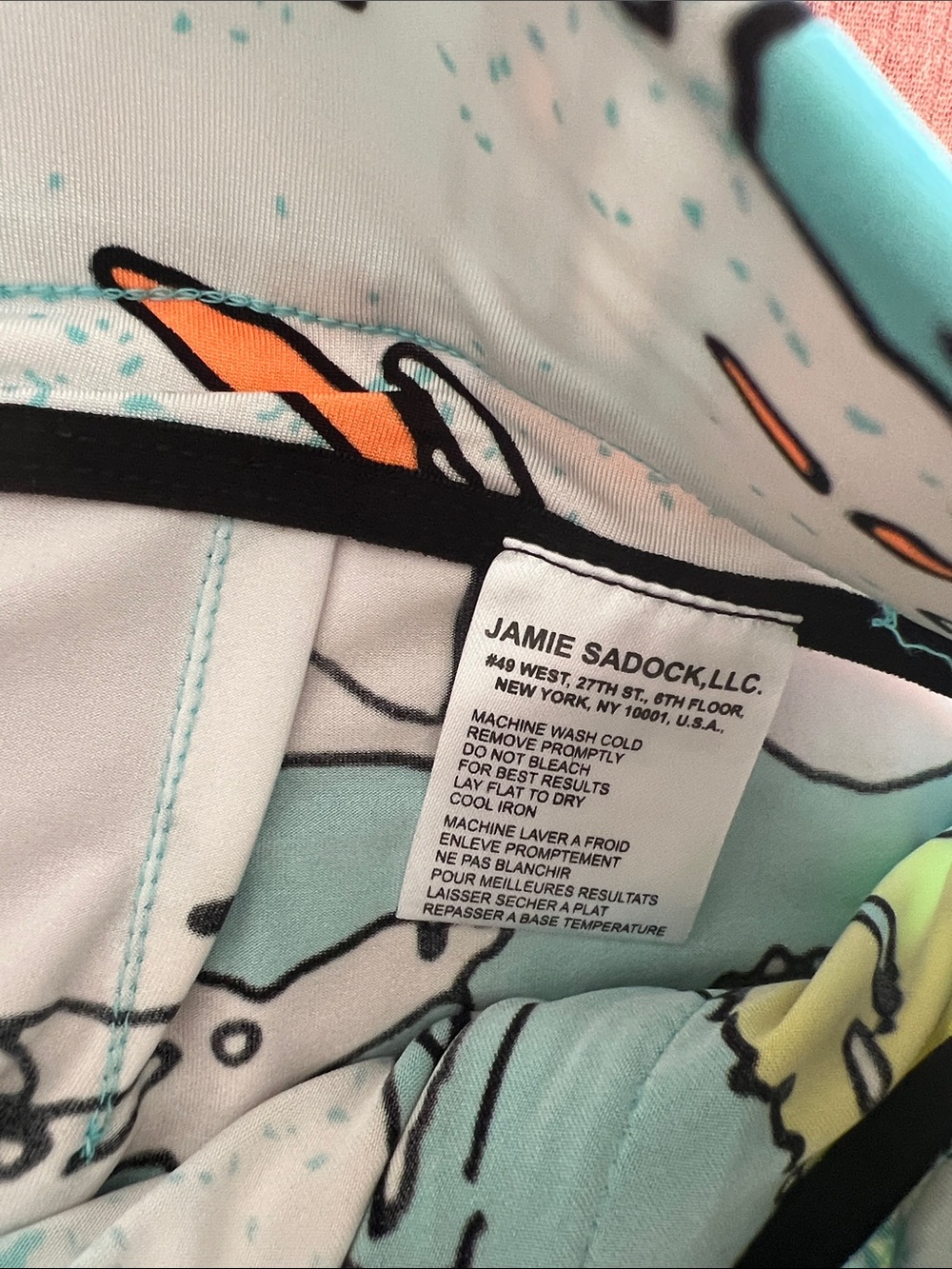 NWOT Jamie Sadock Abstract Geometric Golf Mini Skirt Multicolor size L - Picture 4 of 7